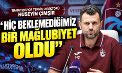 Trabzonspor Teknik Direktörü Hüseyin Çimşir “Hiç beklemediğimiz bir mağlubiyet oldu”