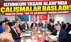 Uzunkum Yaşam Alanı’nda çalışmalar başladı! Başkan Genç: “Bir yıl içerisinde tamamlayacağız”