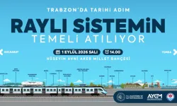 Trabzon’da tarihi gün! Raylı sistemin temeli atılıyor