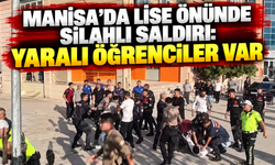 Manisa'da okul önünde silahlı saldırı: Yaralı öğrenciler var