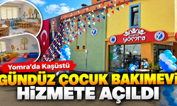 Yomra’da Kaşüstü Gündüz Çocuk Bakımevi hizmete açıldı