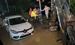 Sağanak Arsin'i de vurdu... Ekipler seferber!
