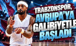 Trabzonspor, Avrupa’ya galibiyetle başladı