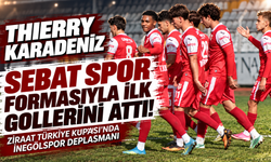 Thierry Karadeniz, Sebat Spor Formasıyla İlk Gollerini Attı!