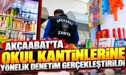 Akçaabat’ta Okul Kantinlerine Yönelik Denetim Gerçekleştirildi