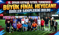 19. Orhan Kaynar Futbol Turnuvası’nda Büyük Final Heyecanı! Ödüller Sahiplerini Buldu