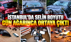 İstanbul'da selin boyutu gün ağarınca ortaya çıktı