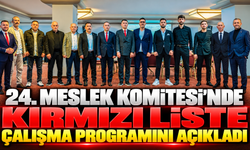24. MESLEK KOMİTESİ’NDE KIRMIZI LİSTE ÇALIŞMA PROGRAMINI AÇIKLADI