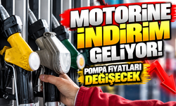 Motorine indirim geliyor: Pompa fiyatları değişecek