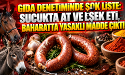 Gıda denetiminde şok liste: Sucukta at ve eşek eti, baharatta yasaklı madde çıktı!