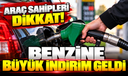 Araç sahipleri dikkat! Benzine büyük indirim geldi