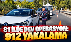 İçişleri Bakanlığı 81 ilde düğmeye bastı! 912 kişi yakalandı