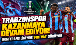 Trabzonspor kazanmaya devam ediyor! Konferans Ligi'nde 'Fırtına' sürüyor