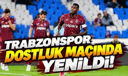 Trabzonspor dostluk maçında Drogheda United'a yenildi