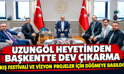 Uzungöl Heyetinden Başkentte Dev Çıkarma: Kış Festivali ve Vizyon Projeler İçin Düğmeye Basıldı!
