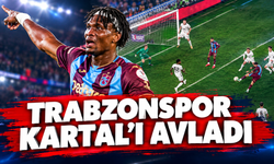 Trabzonspor derbide Beşiktaş'ı 2 golle geçti! Akyazı'da Salah 'Fırtına'sı