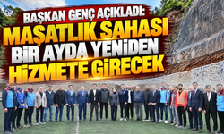 Başkan Genç Açıkladı: Maşatlık Sahası Bir Ayda Yeniden Hizmete Girecek