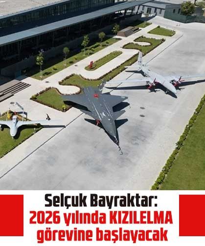 Selçuk Bayraktar: 2026 yılında KIZILELMA görevine başlayacak