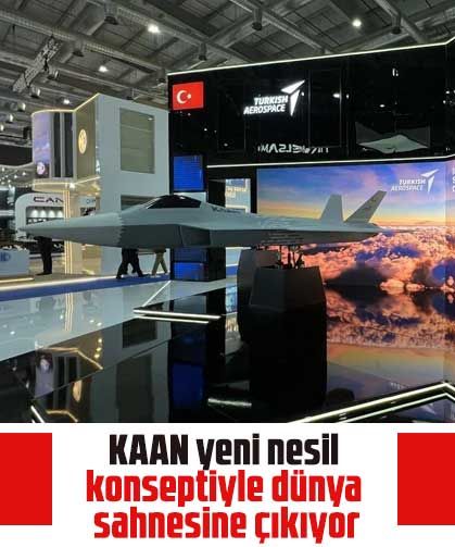 KAAN yeni nesil konseptiyle dünya sahnesine çıkıyor