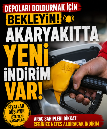 Depoları doldurmak için bekleyin! Akaryakıtta yeni indirim var