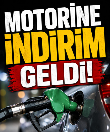 Motorine indirim geldi