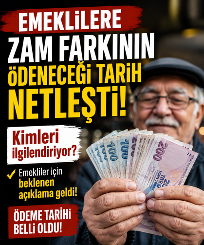 Emeklilere zam farkının ödeneceği tarih netleşti: Kimleri ilgilendiriyor?