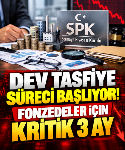 Dev tasfiye süreci başlıyor! Fonzedeler için kritik 3 ay: Neler yapılmalı?