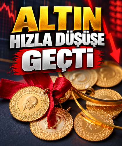 ABD’den gelen veri piyasayı sarstı! Altın hızla düşüşe geçti