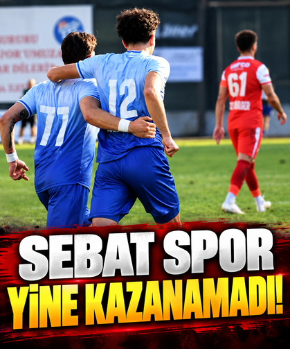 Sebat spor yine kazanamadı!
