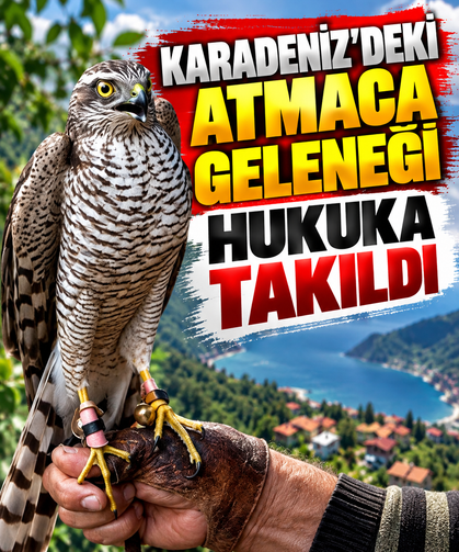 Karadeniz'deki atmaca geleneği hukuka takıldı