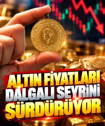 Altın fiyatları dalgalı seyrini sürdürüyor
