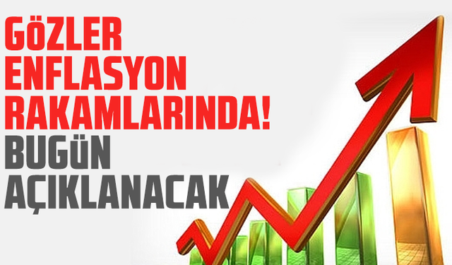 Gözler enflasyon rakamlarında! Bugün açıklanacak