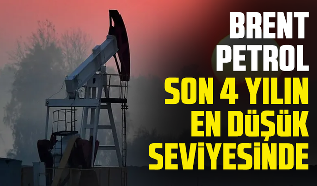 Brent petrol Ağustos 2021'den bu yana ilk kez 65 doların altında