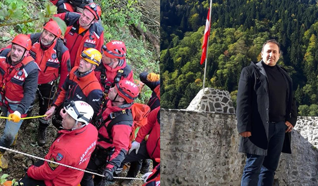 Rize'de acı olay üzerine ağaç devrildi, hayatını kaybetti