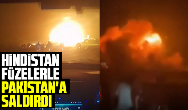 Hindistan füzelerle Pakistan'a saldırdı