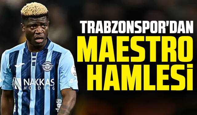 Trabzonspor'dan Maestro hamlesi