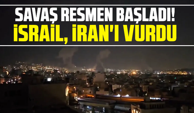 İsrail İran'a saldırı başlattı