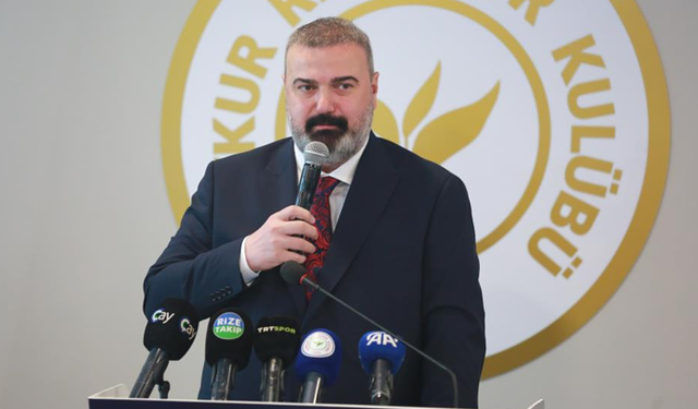 İbrahim Turgut yeniden Çaykur Rizespor başkanlığına seçildi