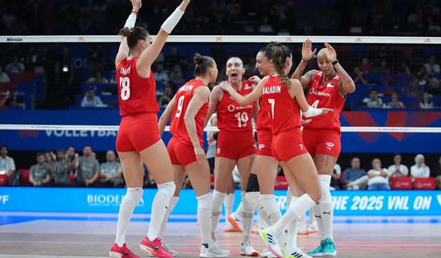 A Milli Kadın Voleybol Takımı, Dominik Cumhuriyeti'ni devirdi