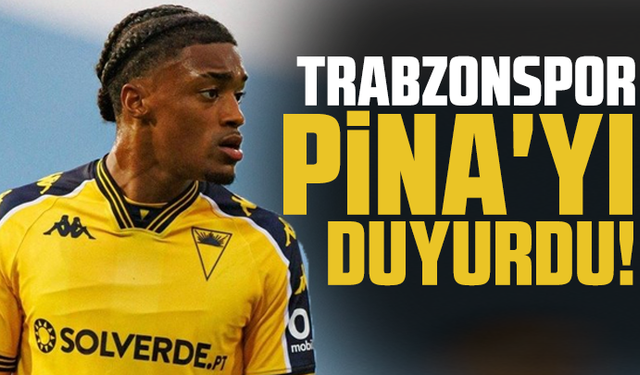 Trabzonspor Wagner Pina'yı duyurdu!