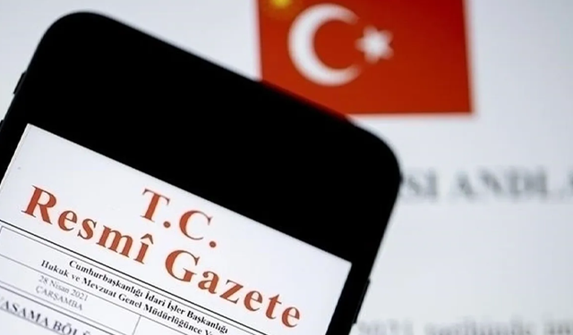 Atama kararları Resmi Gazete'de yayımlandı