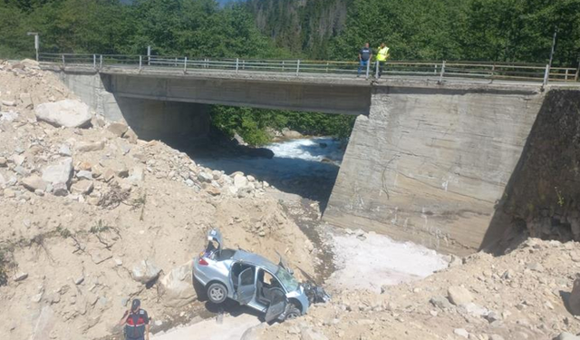 Rize'de kaza 2'si çocuk 5 kişi yaralandı