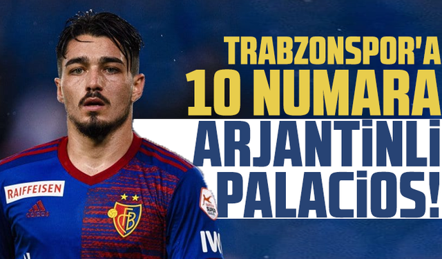 Trabzonspor'a 10 numara Arjantinli: Matias Palacios!