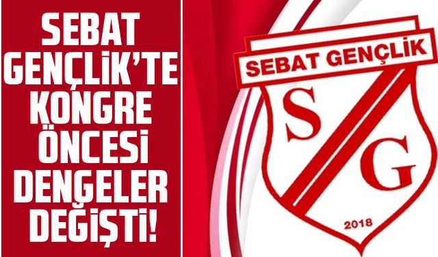 Sebat Gençlik’te Kongre Öncesi Dengeler Değişti!
