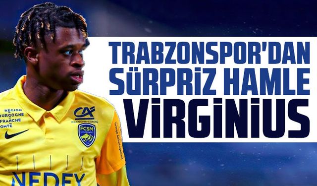Trabzonspor'dan sürpriz hamle: Alan Virginius