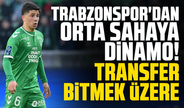 Trabzonspor'dan orta sahaya dinamo! Transfer bitmek üzere