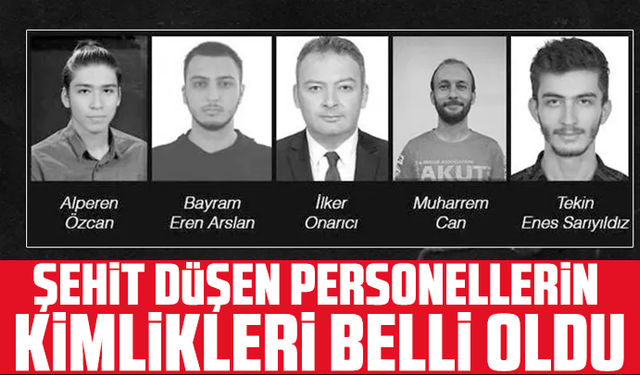 Eskişehir'deki orman yangınında şehit düşen personellerin kimlikleri belli oldu
