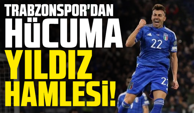 Trabzonspor'dan hücuma yıldız hamlesi!