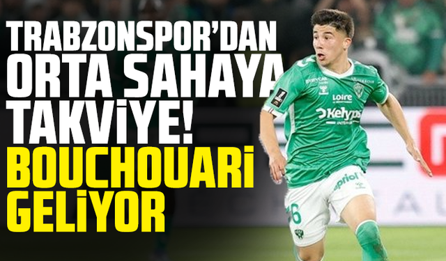 Trabzonspor’dan Orta Sahaya Takviye! Bouchouari Geliyor