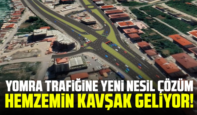 Yomra Trafiğine Yeni Nesil Çözüm: Hemzemin Kavşak Geliyor!